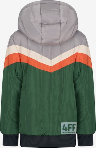 4funkyflavours Winter Jacket 'Humanity (For Rep John Lewis)' in Green: front