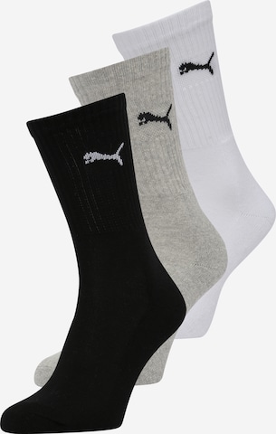 Chaussettes de sport PUMA en mélange de couleurs : devant