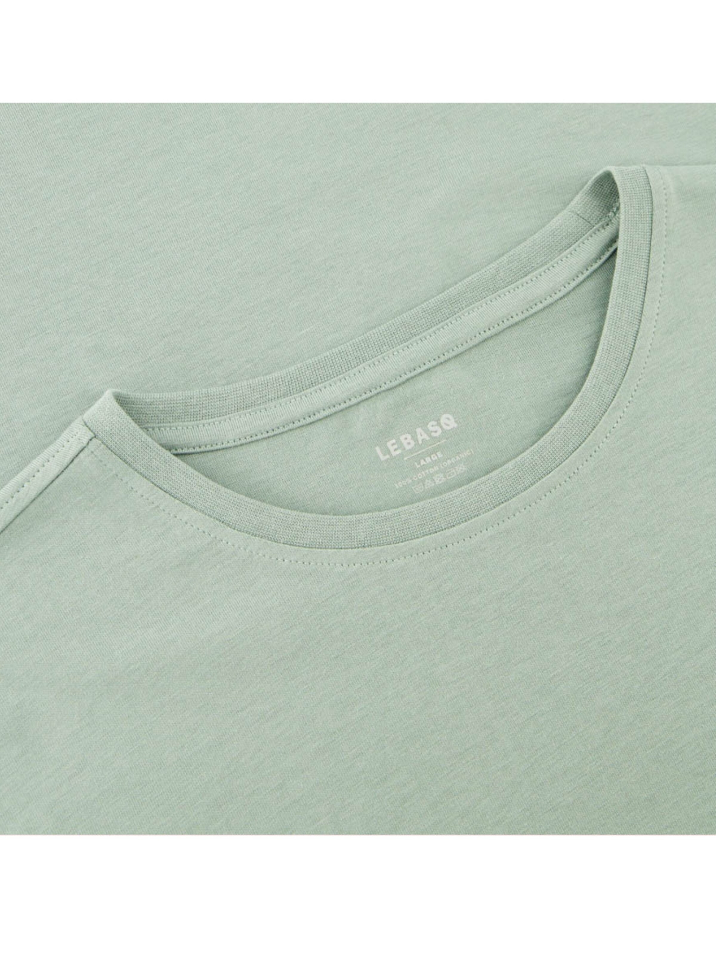 LEBASQ Bluser & t-shirts 'The Baker Crew Neck' i grå