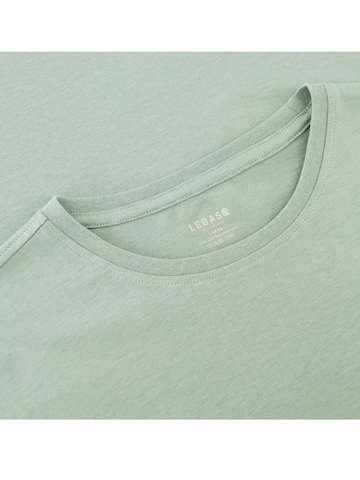LEBASQ Shirt 'The Baker Crew Neck' in Grijs