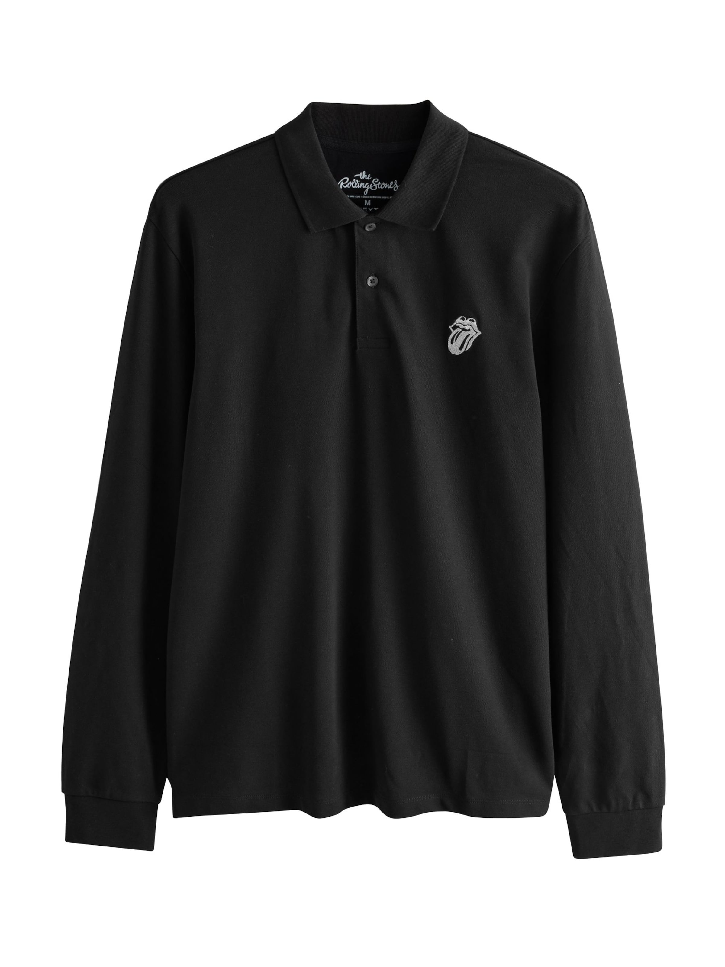 Next - Camiseta en negro: frente