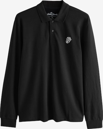 Next Shirt in Black: front