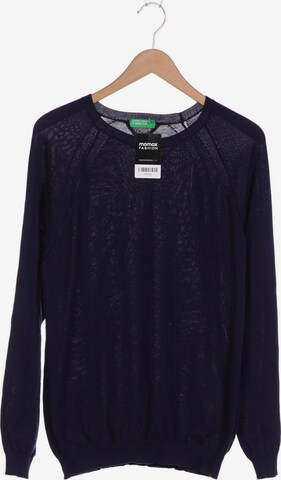 UNITED COLORS OF BENETTON Sweater & Cardigan in XXL in Blue: front