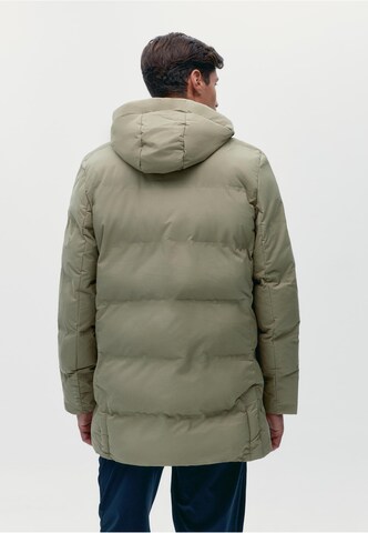 Born Living Yoga Winterjas 'Saiko' in Groen