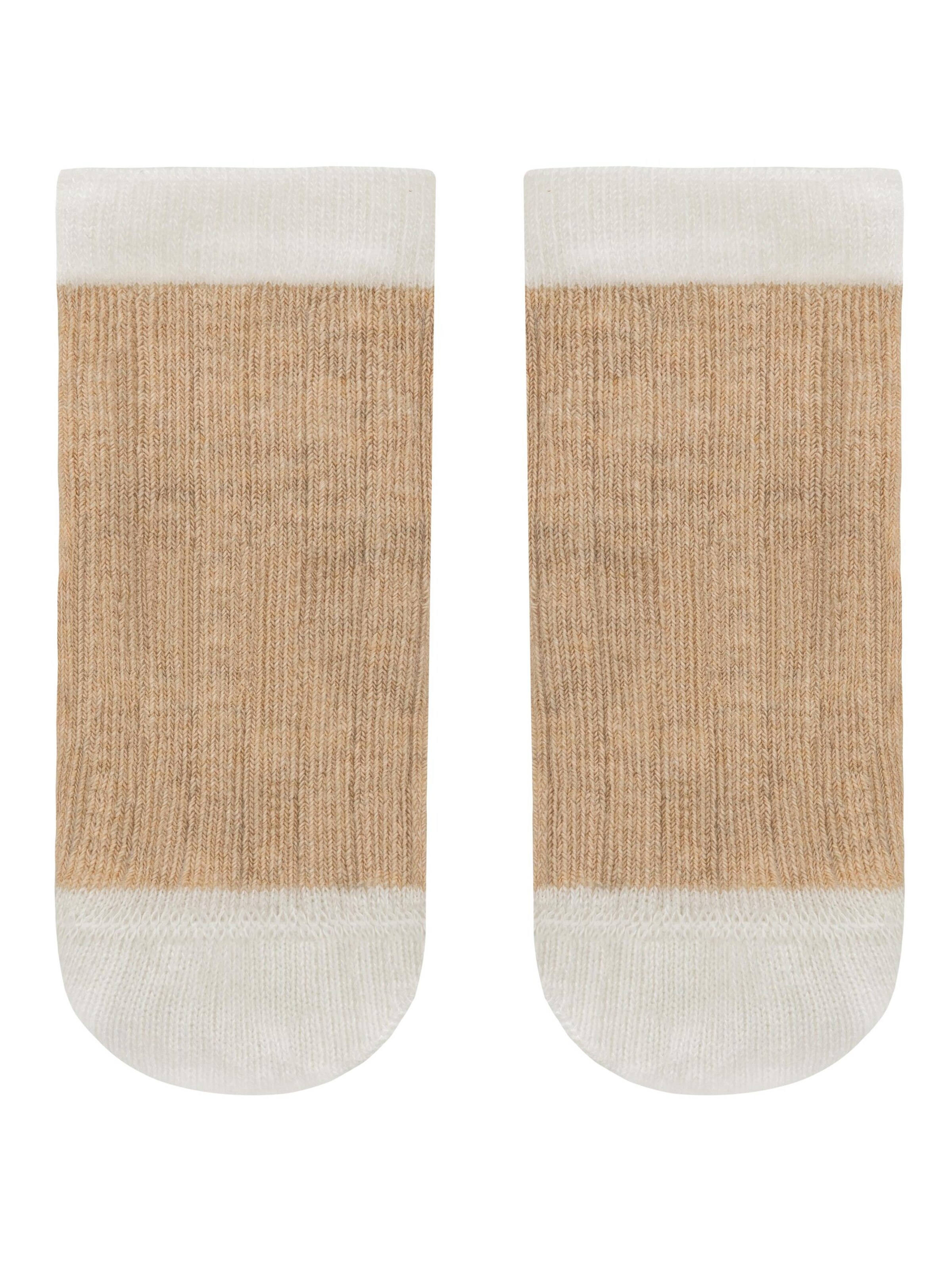 Chaussettes normani en beige