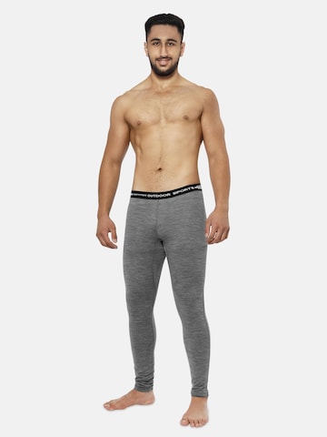 Skinny Sous-vêtements de sport 'Sydney' normani en gris : devant