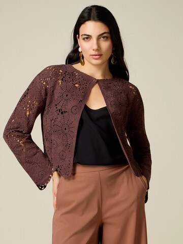 Pull-over oltre en marron