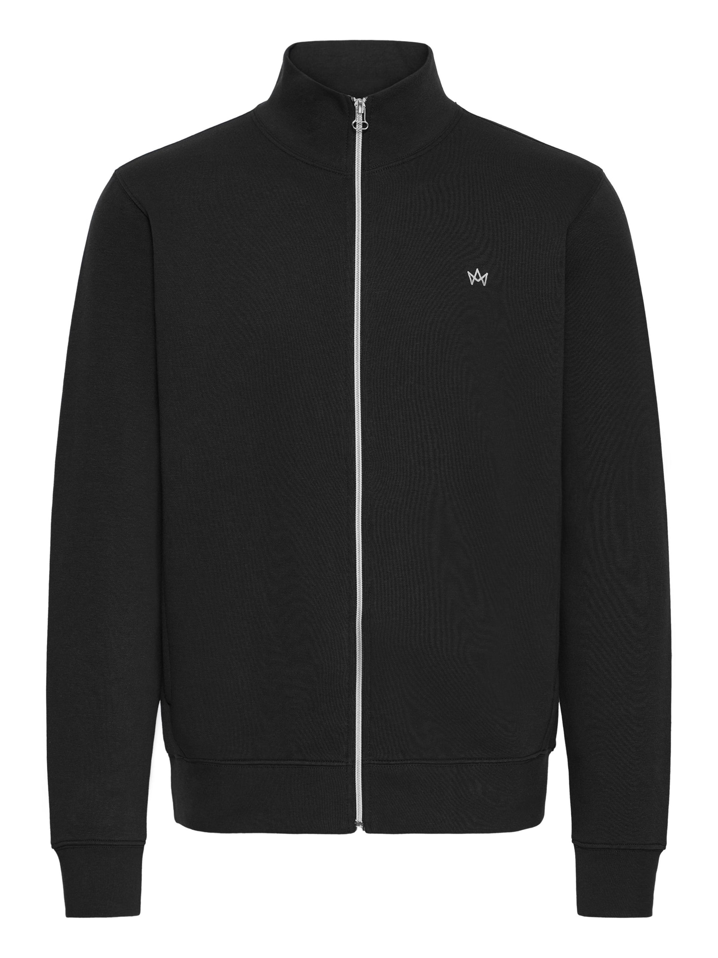 Kronstadt - Casaco em moletão 'Richards' em preto: frente