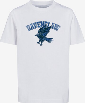 Maglietta 'Harry Potter Ravenclaw Sport Emblem' di F4NT4STIC in bianco: frontale