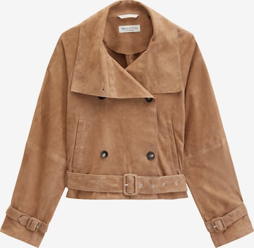 Veste mi-saison Marc O'Polo en marron : devant