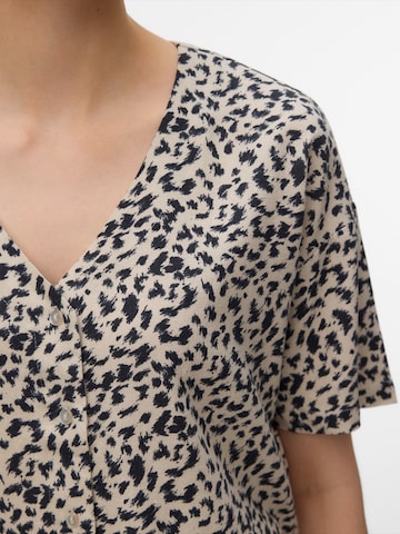 VERO MODA Bluse 'VMJESMILO' i grå