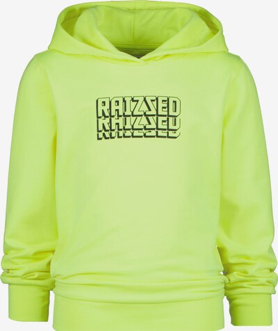 Raizzed Sweatshirt 'NOBRES' in neongelb / schwarz, Produktansicht