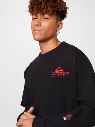 QUIKSILVER Sports sweatshirt in Black