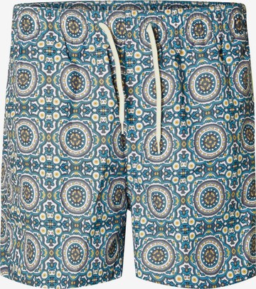 Shorts de bain SELECTED HOMME en bleu : devant