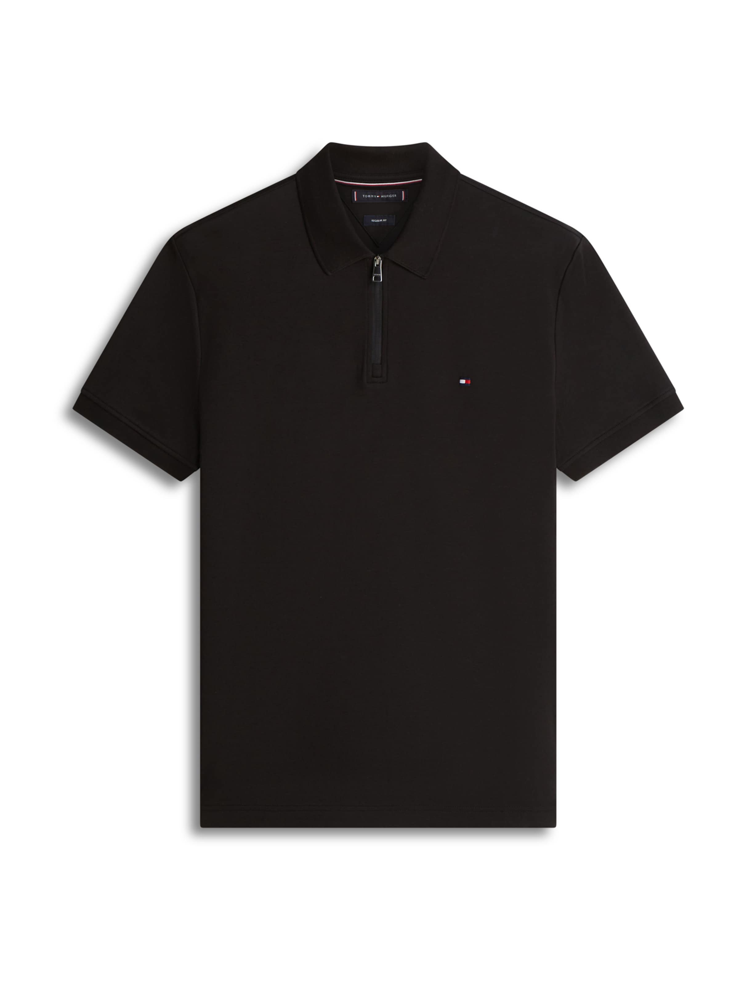 TOMMY HILFIGER Poloshirt in Schwarz: Vorderseite