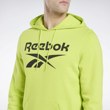 Reebok Sportsweatshirt 'Identity' in Geel