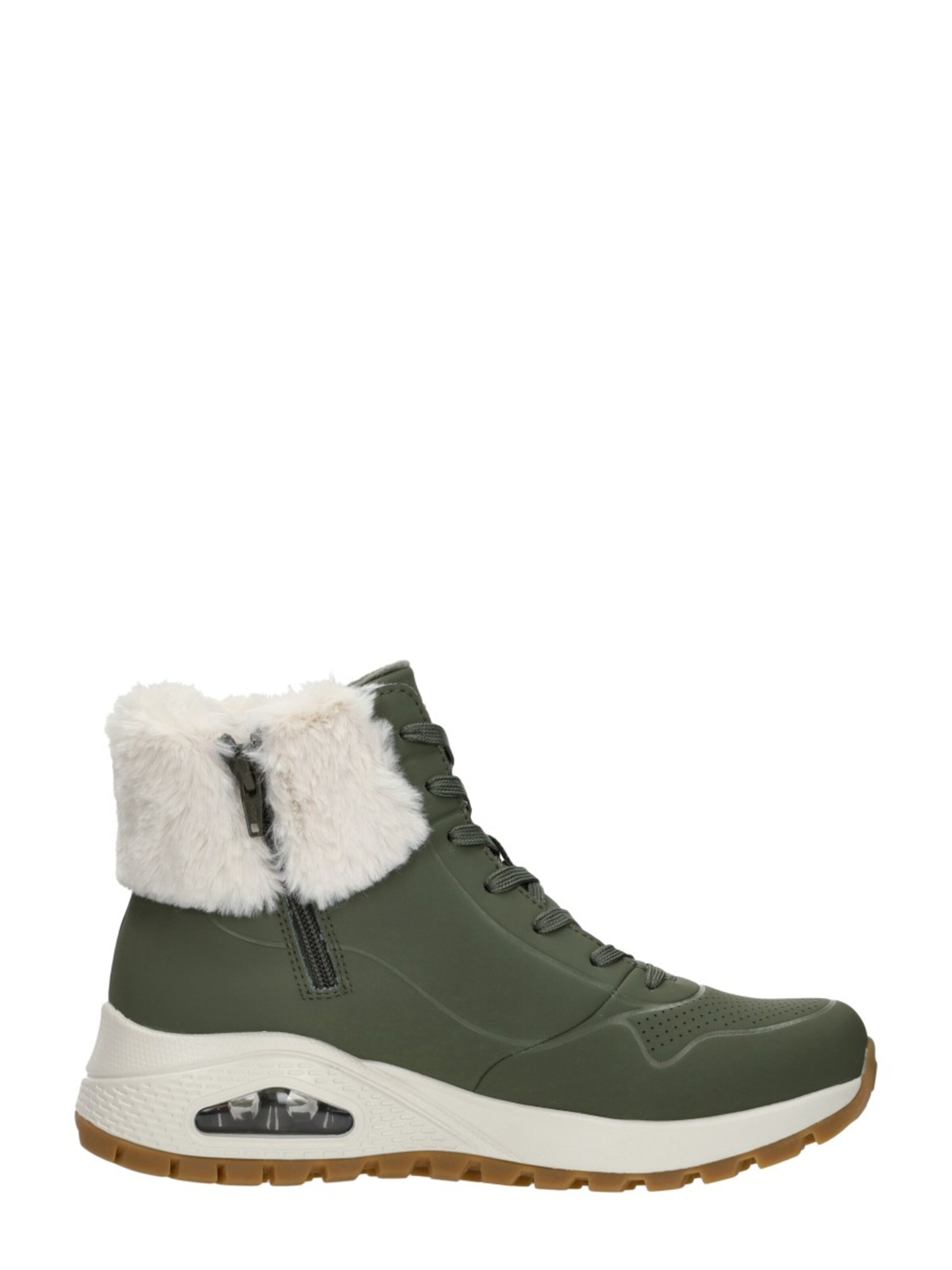 Boots 'Uno Rugged - Fall Air' SKECHERS en vert