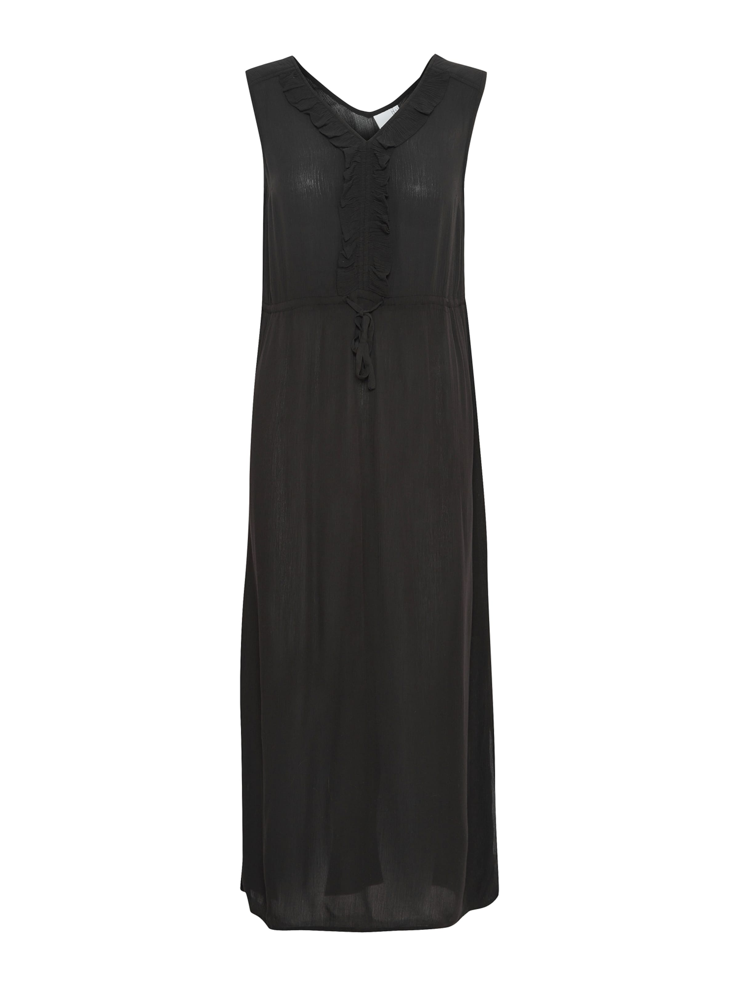 Robe 'MARRAKECH' ICHI en noir : devant