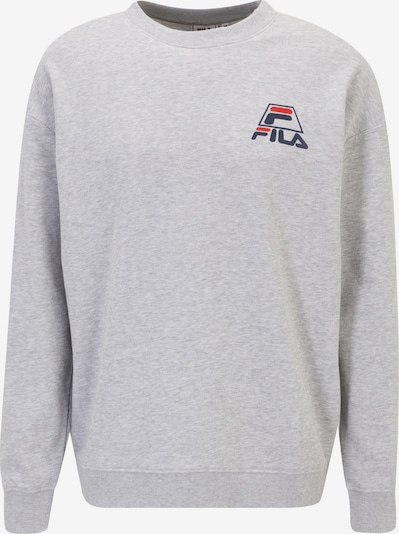 FILA Sweater majica 'LAHTI' u mornarsko plava / siva melange / crvena, Pregled proizvoda