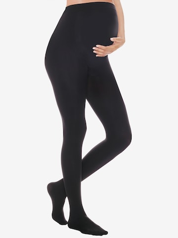 Nur Die Tights ' Mama ' in Black: front