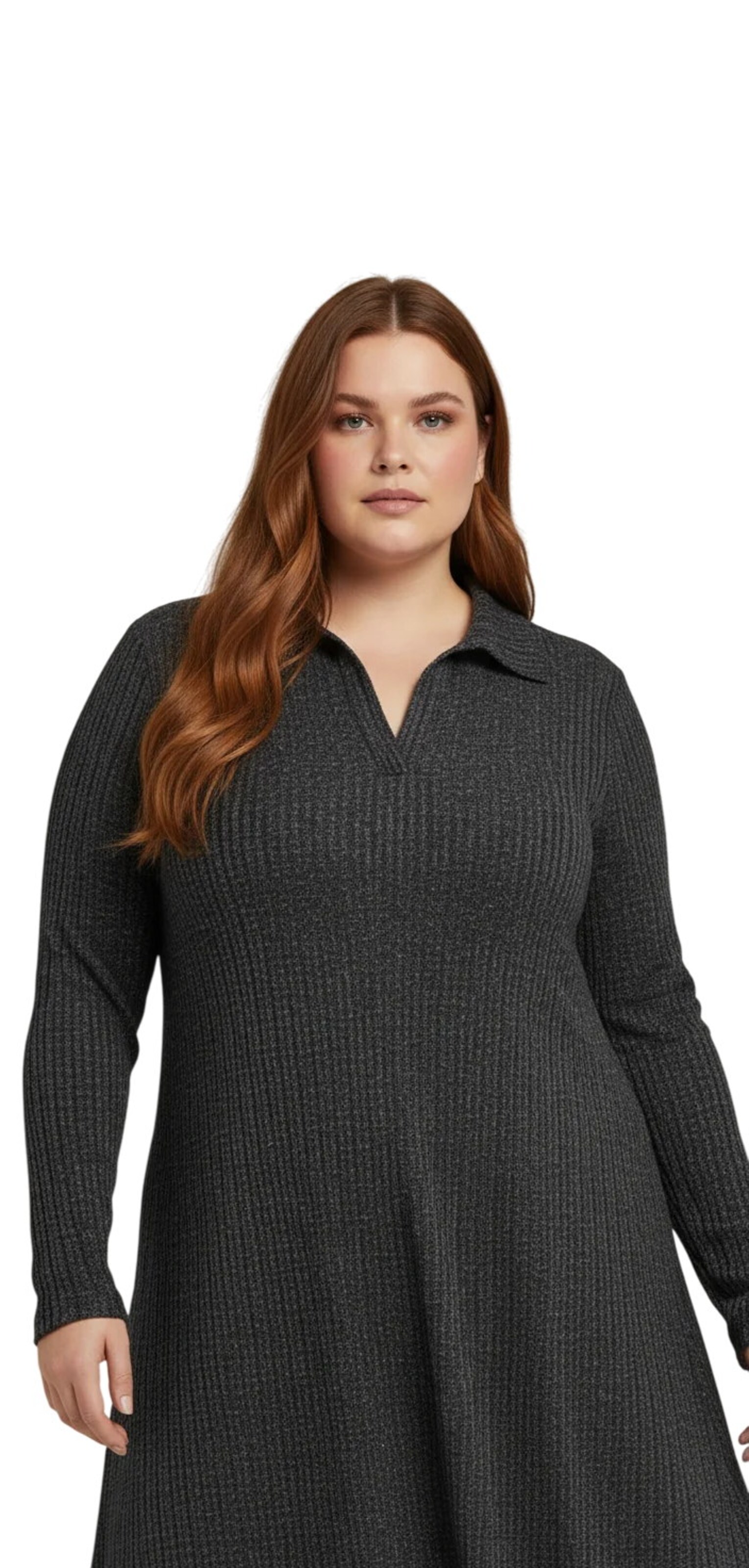 Shape Of You Kleid in Grau