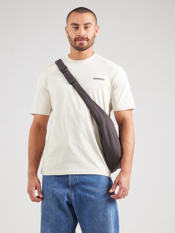 T-Shirt NAPAPIJRI en beige : devant