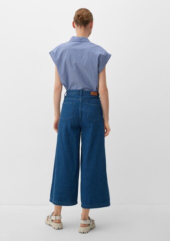 Wide leg Jeans di s.Oliver in blu