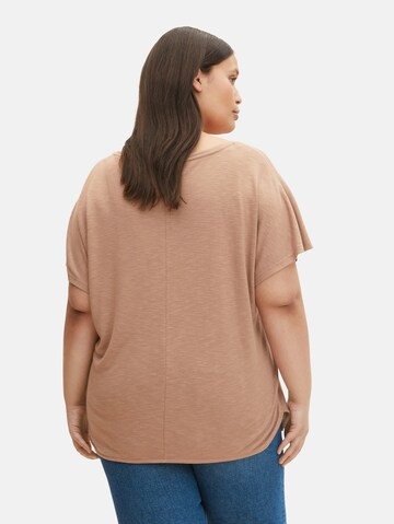 Tom Tailor Women + - Camiseta en marrón
