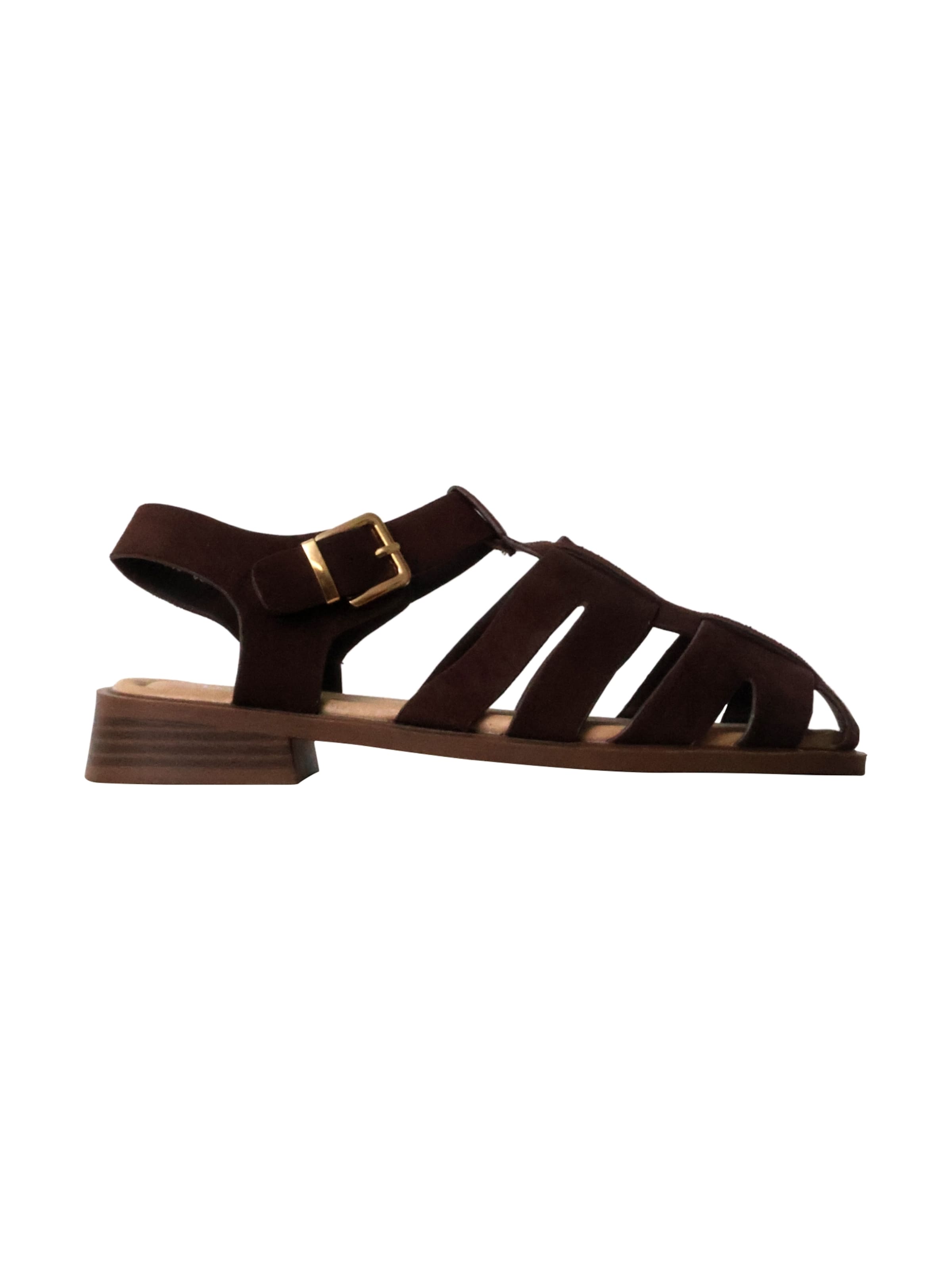 Joia Sandal in Brown: front