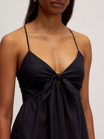 Robe d’été 'Uma' EDITED en noir