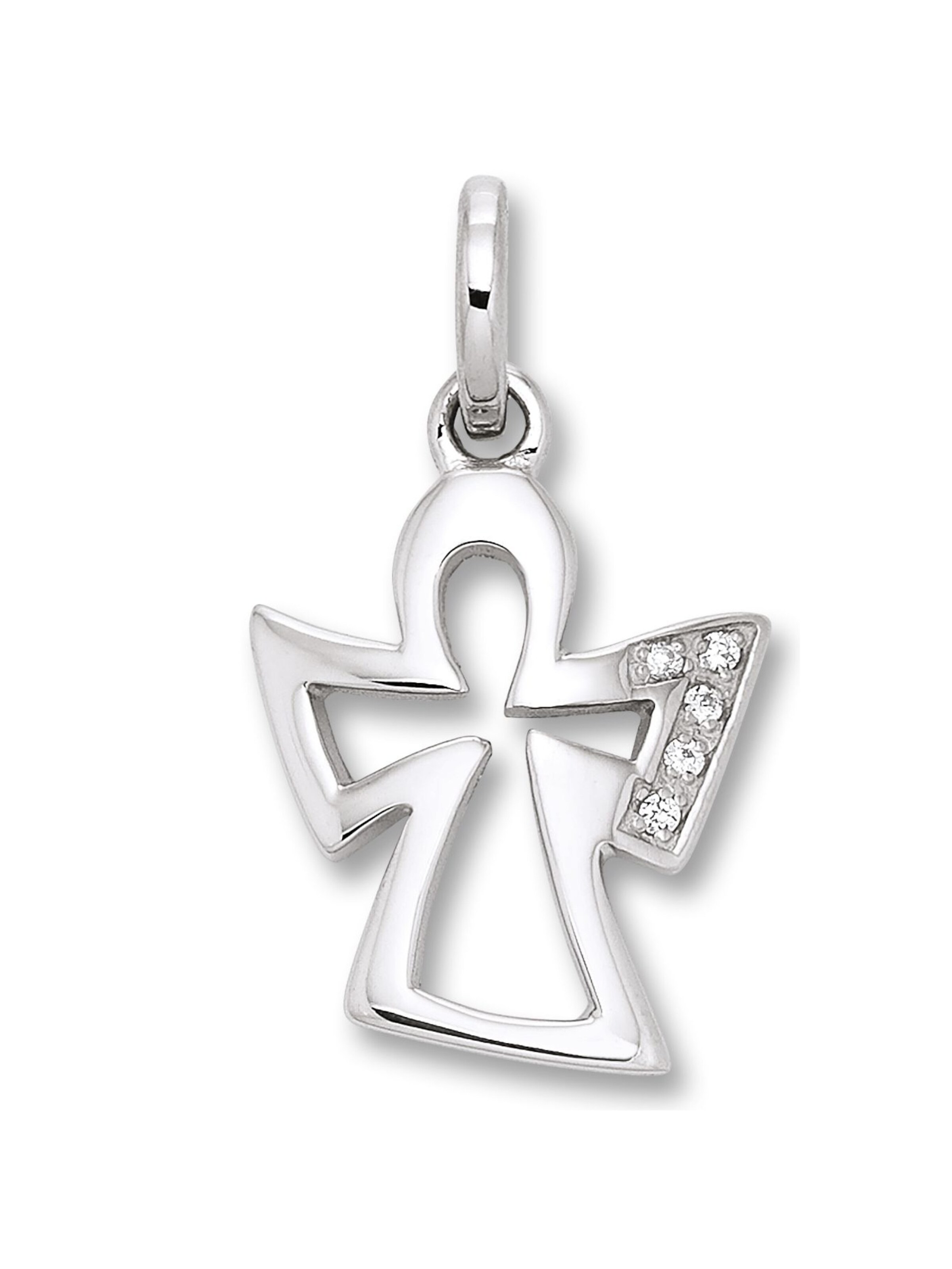 ONE ELEMENT Jewelry 'Engel' in Silver: front