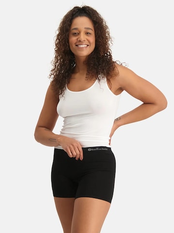 Bamboo basics Slip 'Selena' in Black: front