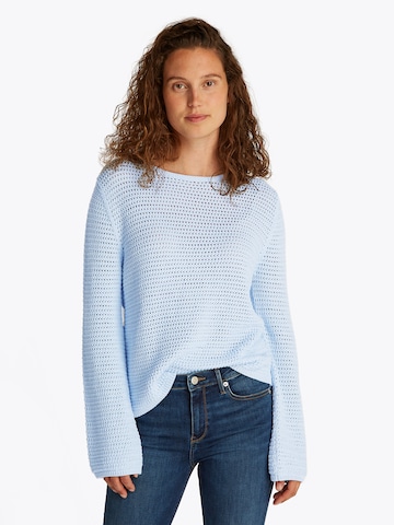 Pull-over TOMMY HILFIGER en bleu : devant