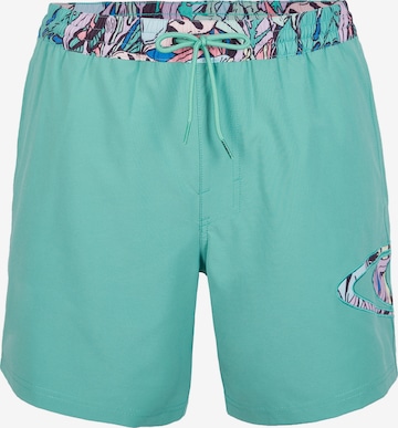 Pantaloncini da bagno 'Cali Ocean 16'' di O'NEILL in verde: frontale