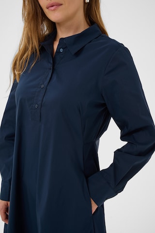 Robe-chemise 'CUDaiva' CULTURE en bleu