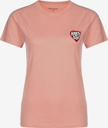 Carhartt WIP T-Shirt in Pink: predná strana