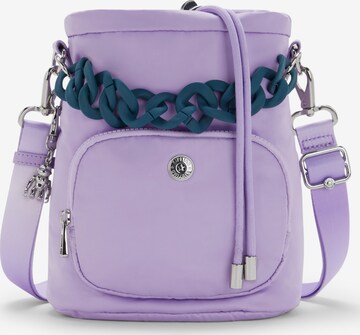 KIPLING Schoudertas 'KYLA' in Lila: voorkant