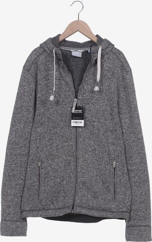 ICEPEAK Sweatshirt & Zip-Up Hoodie in L in Grey: front