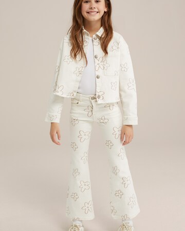 Loosefit Jeans di WE Fashion in bianco