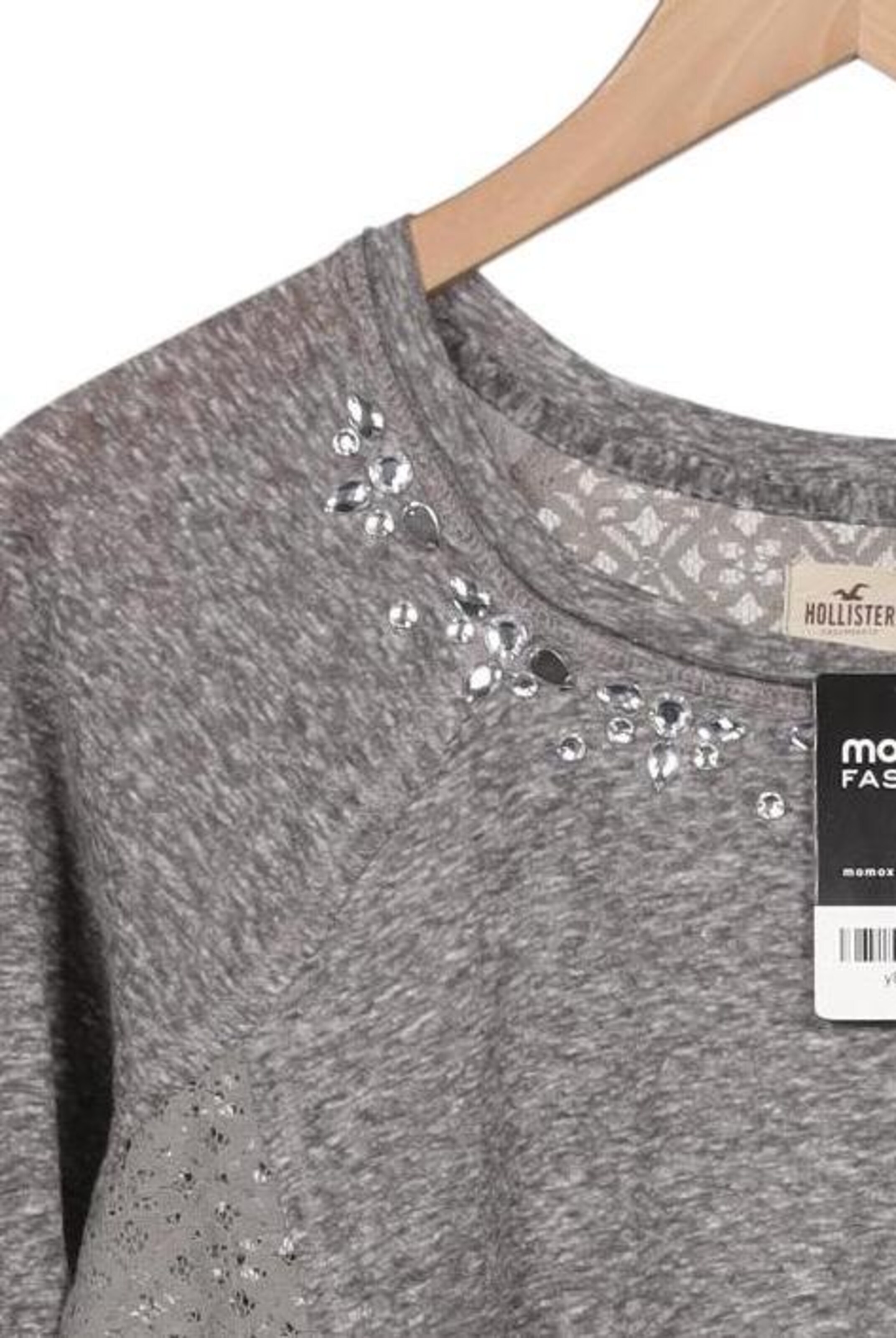 HOLLISTER Top & Shirt in 8XL in Grey