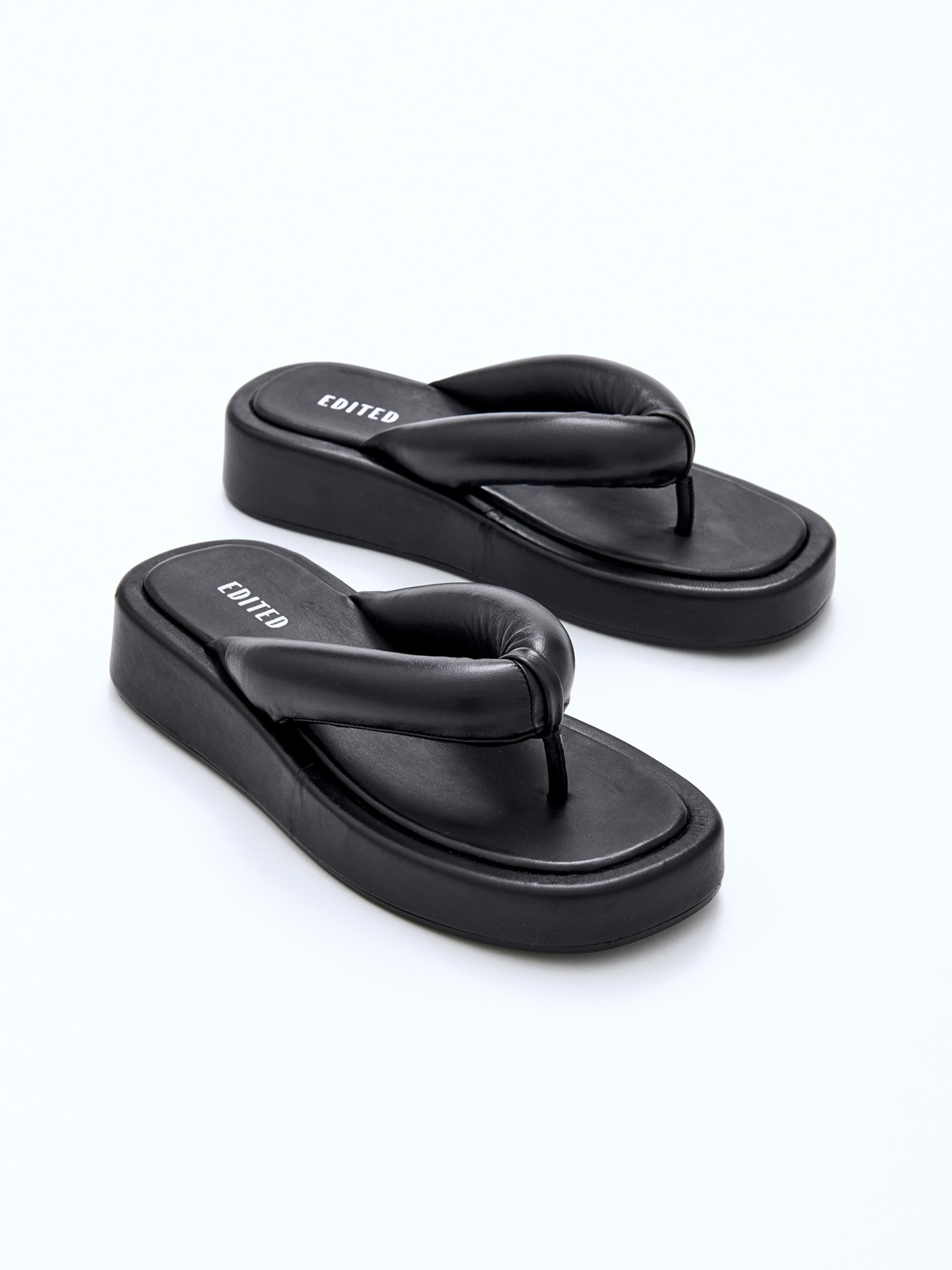 EDITED Produkte Sandalen 'Farina' schwarz