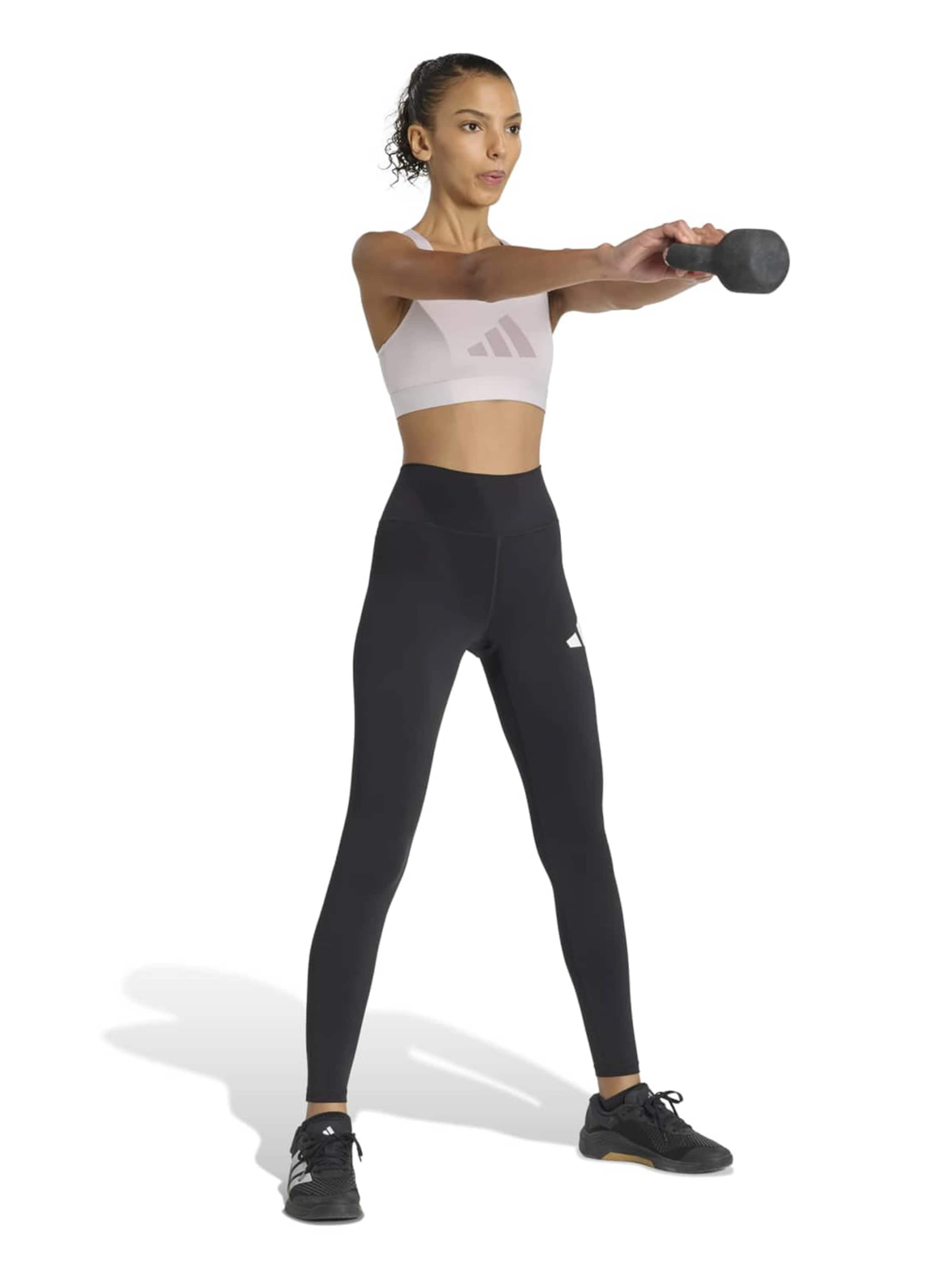 ADIDAS PERFORMANCE Бюстие Спортен сутиен 'POWER REACT' в лилав