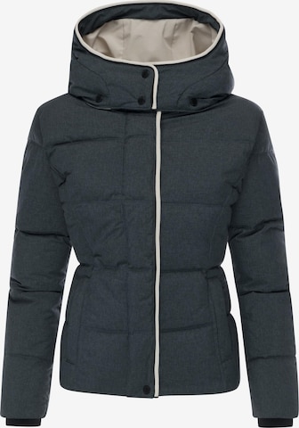 Ragwear Winter jacket 'Gleama' in Grey: front