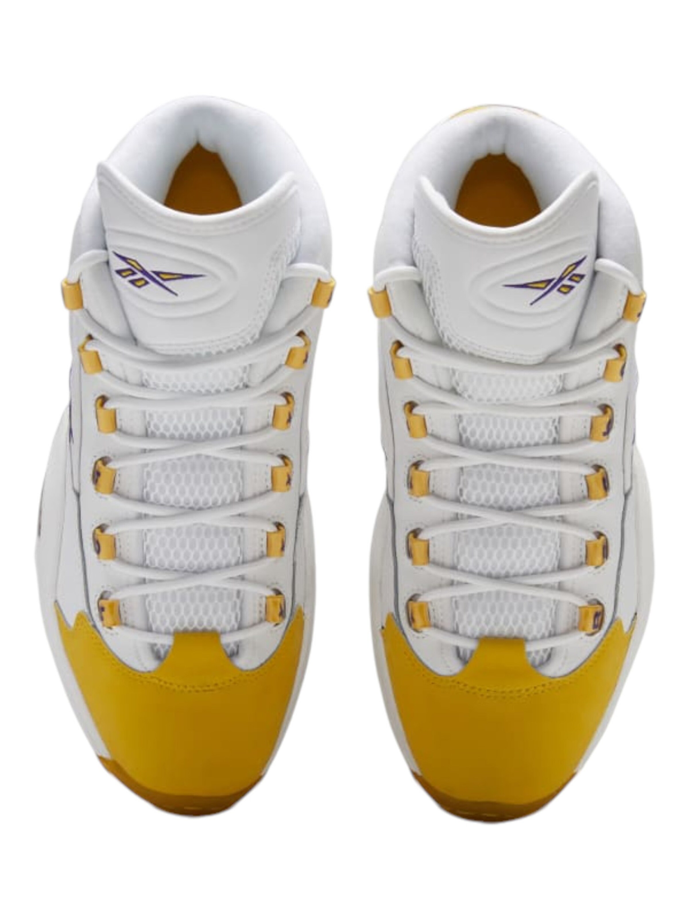 Chaussure basse 'Question Mid' Reebok en blanc