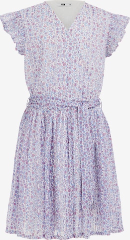 Robe WE Fashion en violet : devant