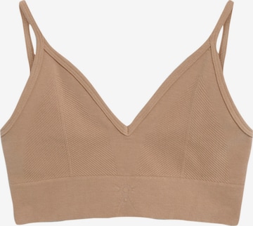 ARMEDANGELS Bustier BRALAA SEAMAALA in Beige: Vorderseite