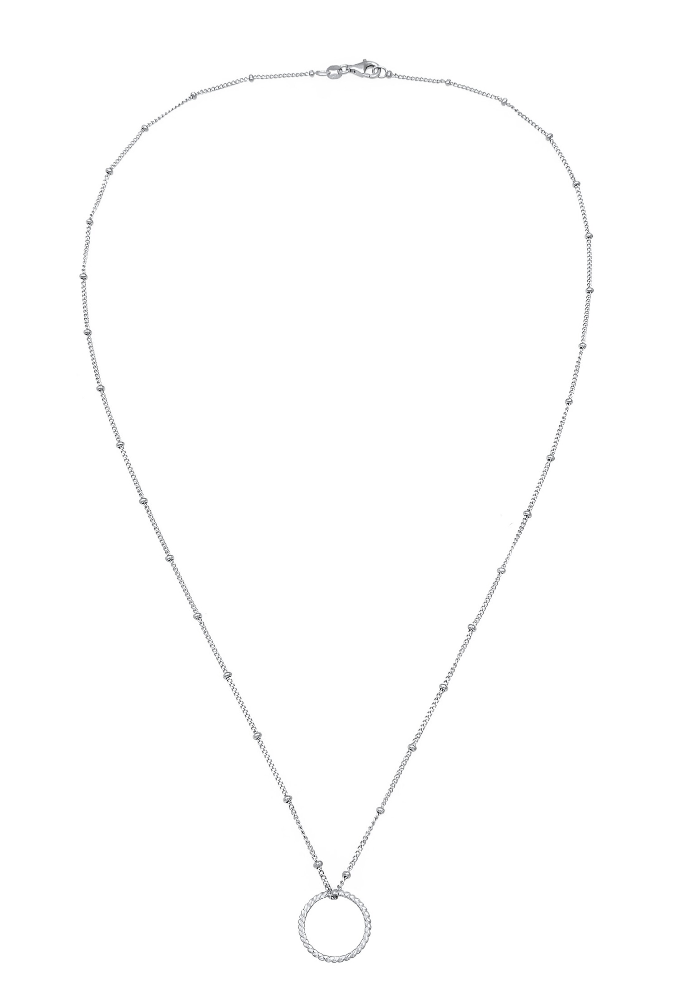 ELLI Kette in Silber: Vorderseite