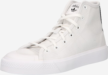 ADIDAS ORIGINALS حذاء رياضي 'Nizza' بـ أبيض: الأمام