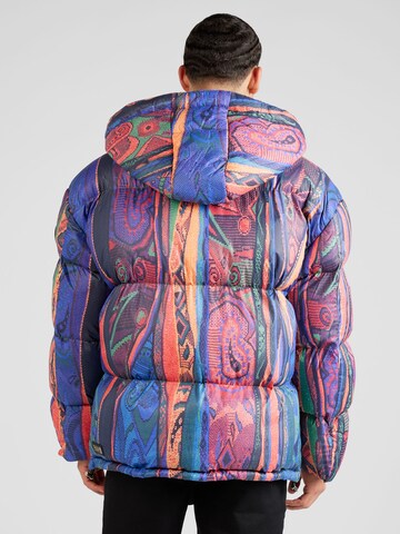 Carlo Colucci Kurtka zimowa 'De Zanet' w kolorze niebieski