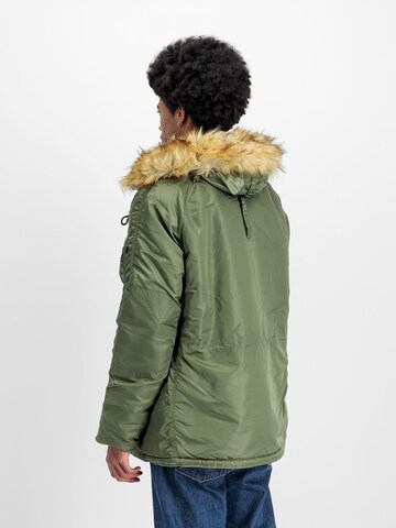 ALPHA INDUSTRIES Winter Jacket 'N3B VF 59' in Green